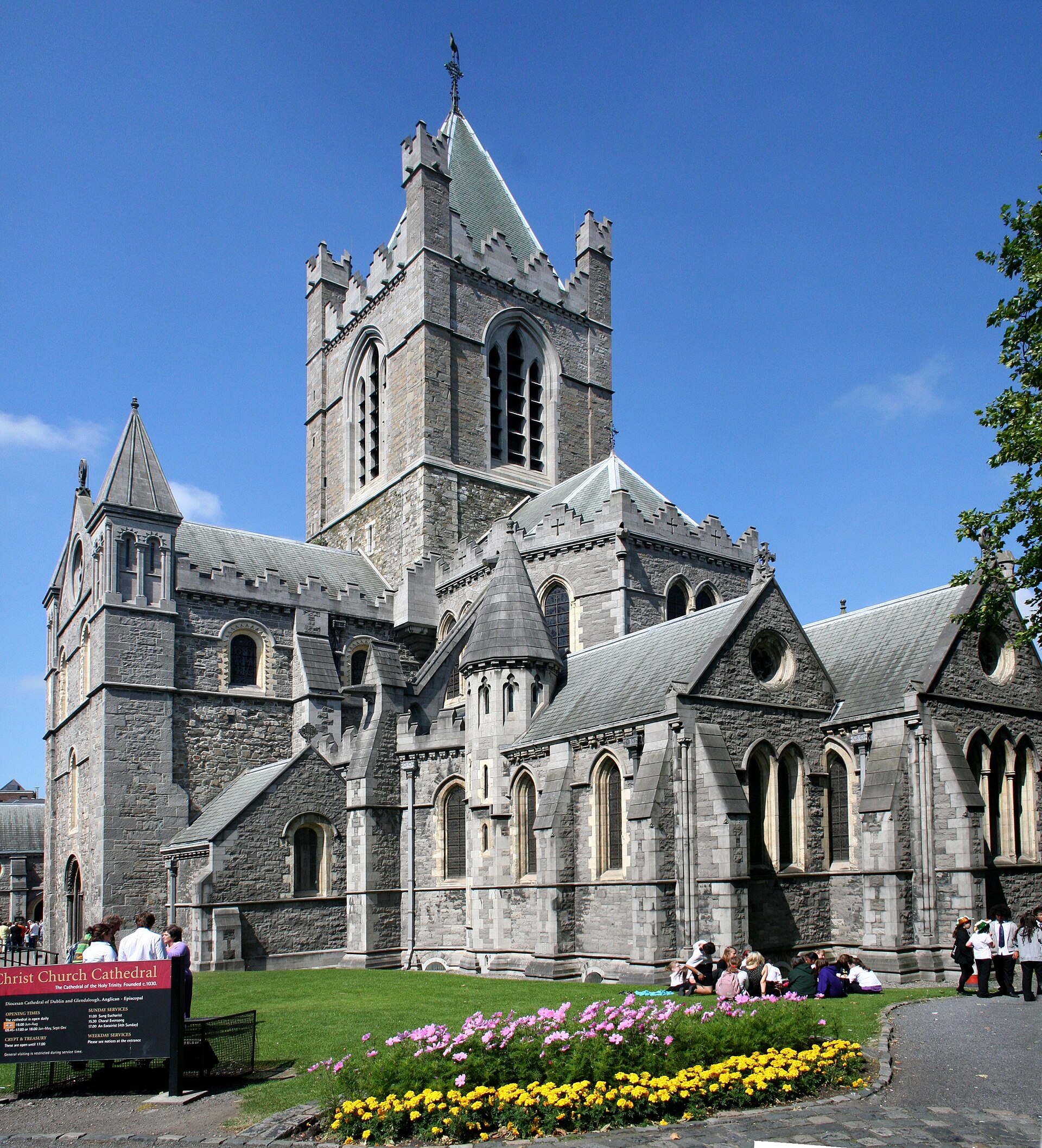 Exterior view of Christ Church Cathedral