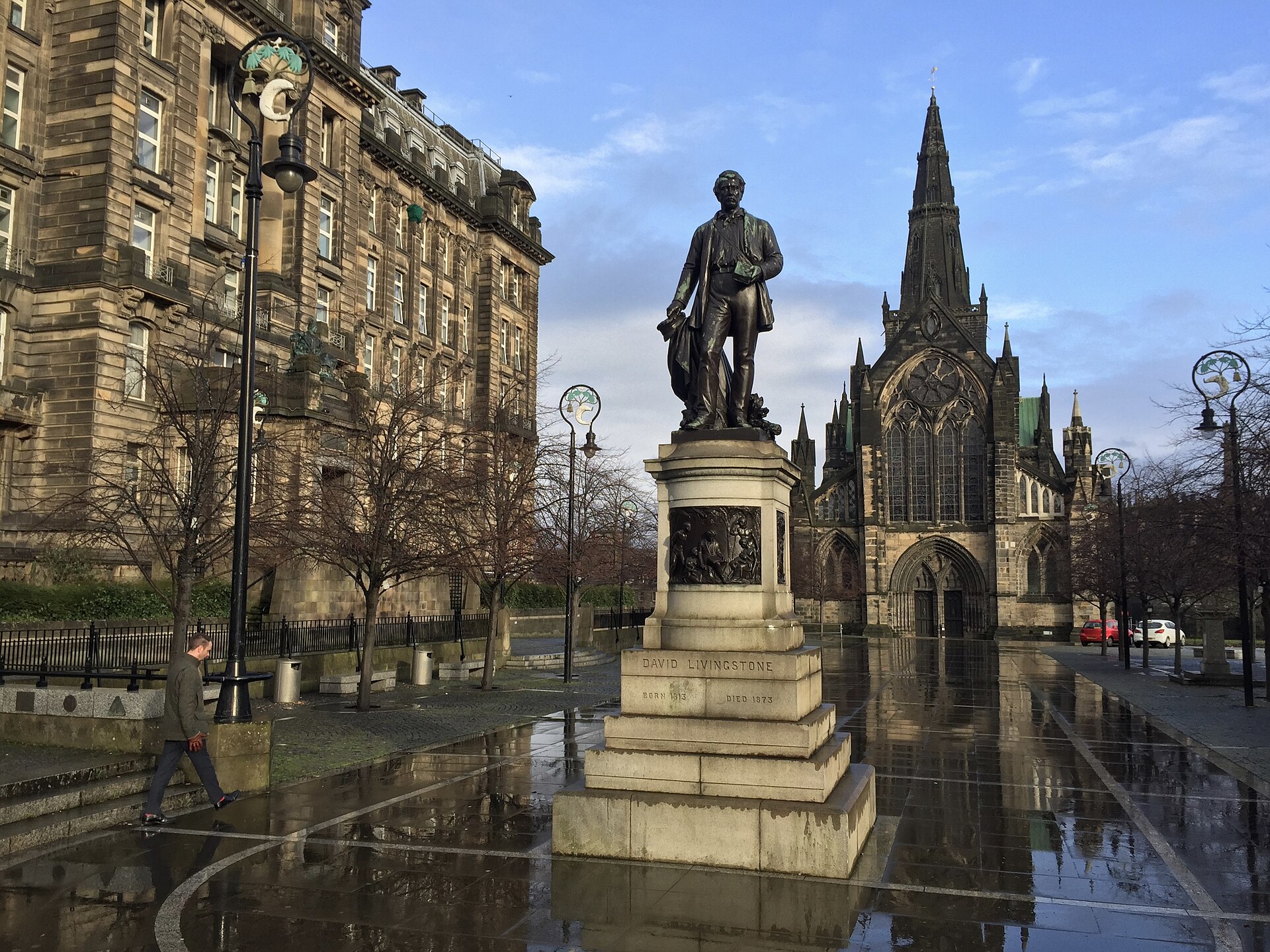 Exterior view of Glasgow Cathedral