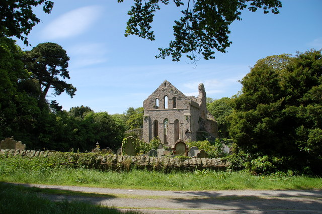 Exterior view of Grey Abbey