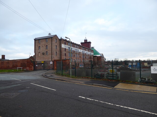 Exterior view of Shrewsbury Flaxmill Maltings