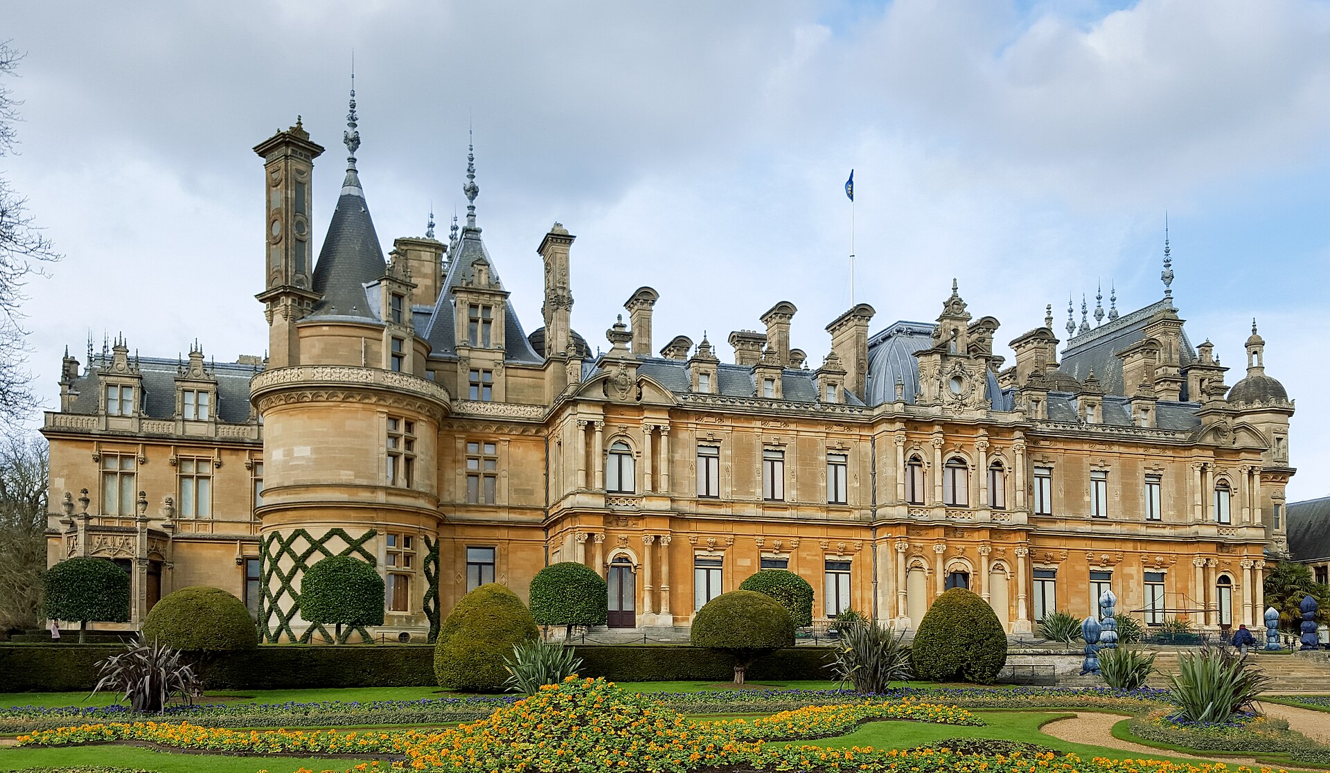 Exterior view of Waddesdon Manor